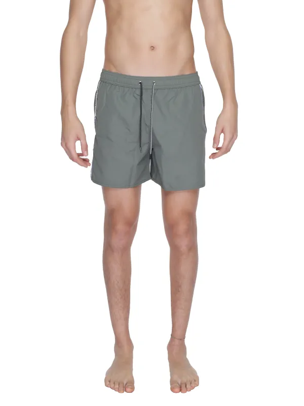 Graue Emporio Armani Herren Badehose Graue Emporio Armani Herren Badehose