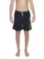 Schwarze Badehose mit gelbem Design