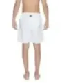Weiße Blauer Sportshorts mit Taschen