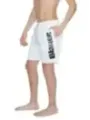 Weisse Blauer Badehose mit Kordelzug