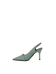 Grüne Furla Slingback High Heels