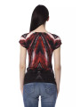 Tops & T-Shirts Chic Multicolor Printed Round Neck Tee 260,00 € 2200001164475 | Planet-Deluxe