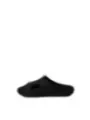 Schwarze EVA Clogs flacher Rückseite