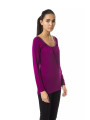 Tops & T-Shirts Chic Purple Long Sleeve Round Neck Tee 170,00 € 2200000794864 | Planet-Deluxe