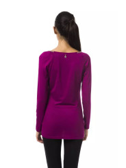 Tops & T-Shirts Chic Purple Long Sleeve Round Neck Tee 170,00 € 2200000794864 | Planet-Deluxe