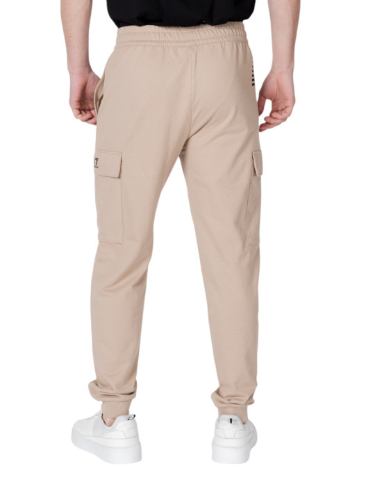 Beige Cargo Hose mit Taschen