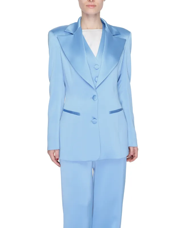 Helles Blauer Damen Business Anzug Helles Blauer Damen Business Anzug