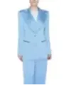 Helles Blauer Damen Business Anzug