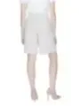 Graue Vero Moda Shorts hintenansicht