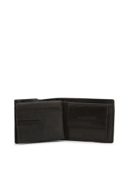 Schwarze Lederbrieftasche Lumberjack Crystal-LK3832B