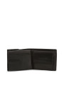 Schwarze Lederbrieftasche Lumberjack Crystal-LK3832B