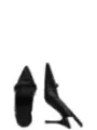 Schwarze Furla Leder High Heels
