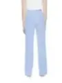 Helle weite Hosen hoher Bund