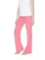 Helle rosa Bootcut-Stretchhose Silence