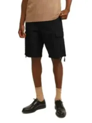 Jack & Jones schwarze Cargo-Shorts