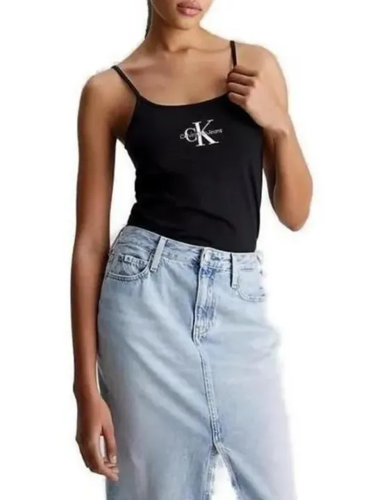 "Calvin Klein Jeans Tank-Tops im Sale | Calvin Klein Jeans - Calvin Klein Jeans Canotta Donna online kaufen"|Planet-Deluxe