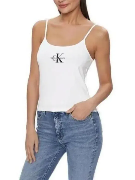 "Calvin Klein Jeans Tank-Tops im Sale | Calvin Klein Jeans - Calvin Klein Jeans Canotta Donna online kaufen"|Planet-Deluxe