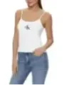 "Calvin Klein Jeans Tank-Tops im Sale | Calvin Klein Jeans - Calvin Klein Jeans Canotta Donna online kaufen"|Planet-Deluxe