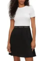 "Calvin Klein Jeans Kleider im Sale | Calvin Klein Jeans - Calvin Klein Jeans Abito Donna online kaufen"|Planet-Deluxe
