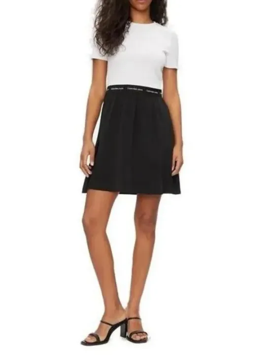 "Calvin Klein Jeans Kleider im Sale | Calvin Klein Jeans - Calvin Klein Jeans Abito Donna online kaufen"|Planet-Deluxe