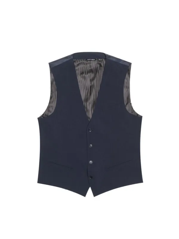 Antony Morato schwarze Herrenweste klassisch Antony Morato schwarze Herrenweste klassisch
