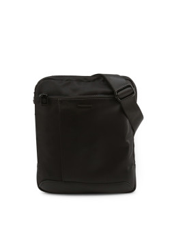 Schwarze Nylon Schultertasche Lumberjack RYAN-LK3563