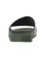 Grüne Armani Damen-Pantolette mit Logo