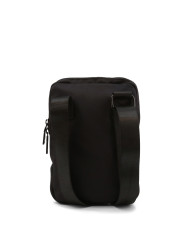Schwarze Nylon Umhängetasche Rucksack