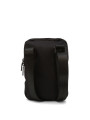 Schwarze Nylon Umhängetasche Rucksack