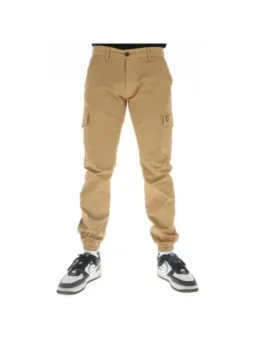 Schwarze und beige Lyle & Scott Hose