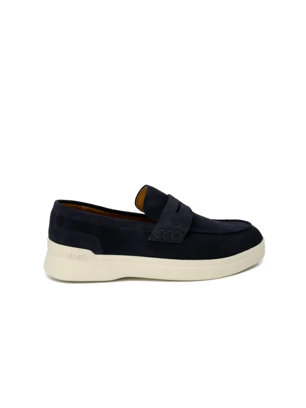 Schwarzer und weißer Liu Jo Loafer Schwarzer und weißer Liu Jo Loafer