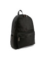 Schwarzes Leder Rucksack täglicher Gebrauch
