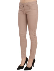 Jeans & Pants Chic Slim Fit Skinny Brown Pants 310,00 € 8058301881042 | Planet-Deluxe