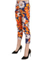 Jeans & Pants Floral Print Skinny Mid-Waist Pants 200,00 € 7333413030207 | Planet-Deluxe