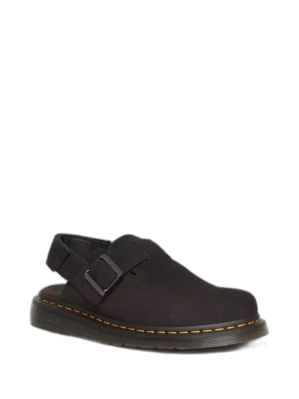 Dunkelbraune Dr. Martens Riemchensandalen Dunkelbraune Dr. Martens Riemchensandalen