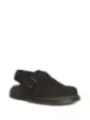Dunkelbraune Dr. Martens Riemchensandalen