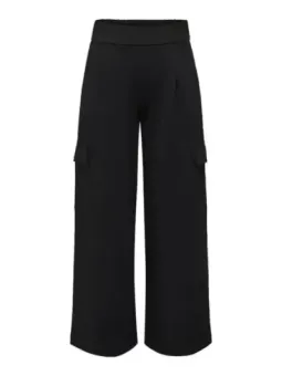 Schwarze weite Hosen Jacqueline De Yong