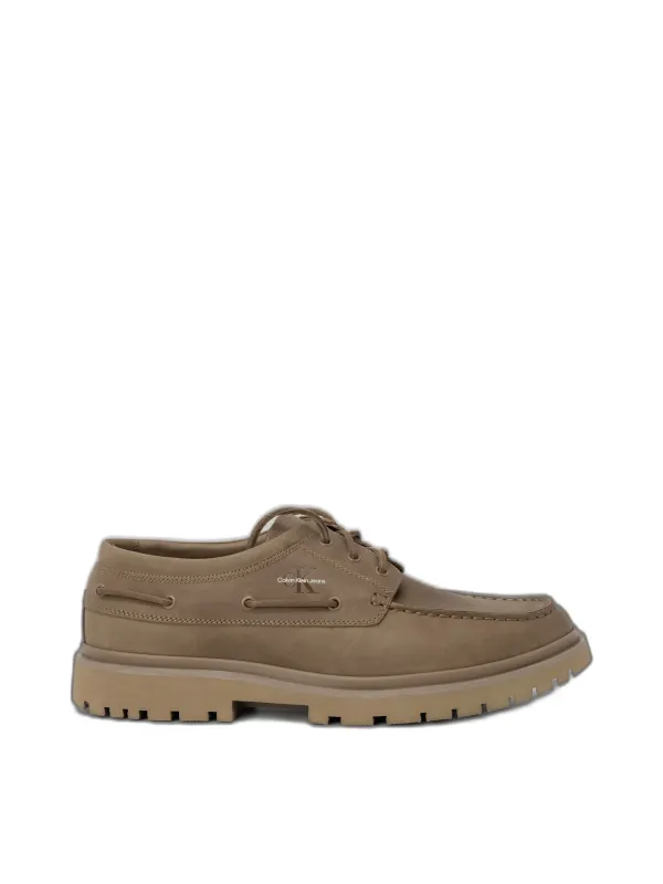 Braune Leder Calvin Klein Schuhe Braune Leder Calvin Klein Schuhe