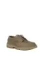 Taupefarbene Calvin Klein Schnürschuhe mit Absatz