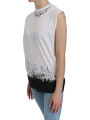 Tops & T-Shirts Chic Sleeveless Cotton Crew Neck Top 420,00 € 7333413031211 | Planet-Deluxe