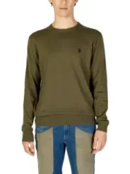 Olivgrünes U.S. Polo Assn. Hemd