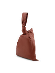 Braunes Bottega Veneta Lederhandtasche klein