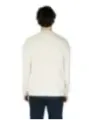Off-weißer Baumwollpullover von Calvin Klein