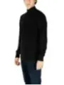 Schwarzer Rollkragenpullover von Calvin Klein