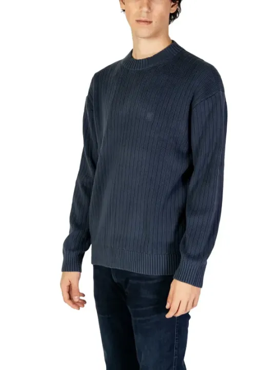 Dunkelblauer Calvin Klein Strickpullover