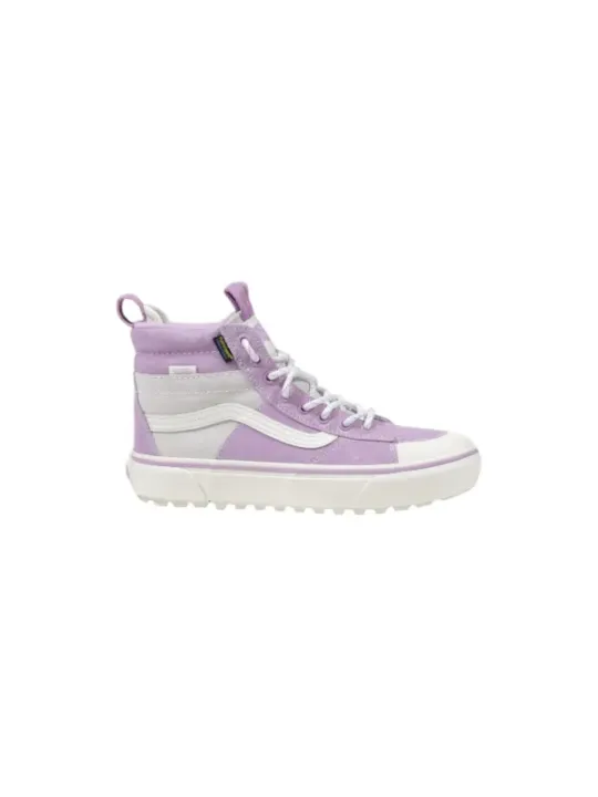 Lavendelfarbene Vans High-Top Sneaker