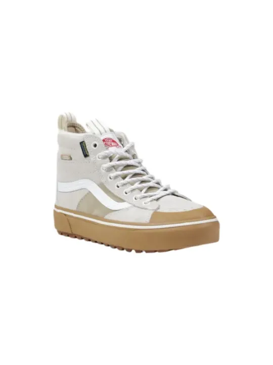 Weiße Vans Mid-Top Sneaker