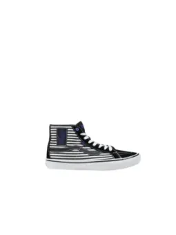 Schwarze weiße Vans High-Top Sneaker