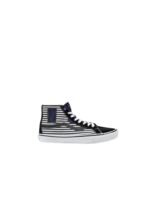 Schwarze weiße Vans High-Top Sneaker