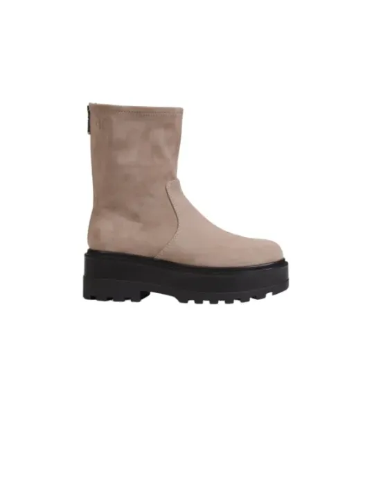 Beige Chelsea Stiefel von Calvin Klein